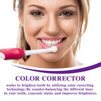 Transform Your Smile with V34 Teeth Whitening Toothpaste - 30ml Intensive Stain Remover for Yellow Teeth and Fresh Breath